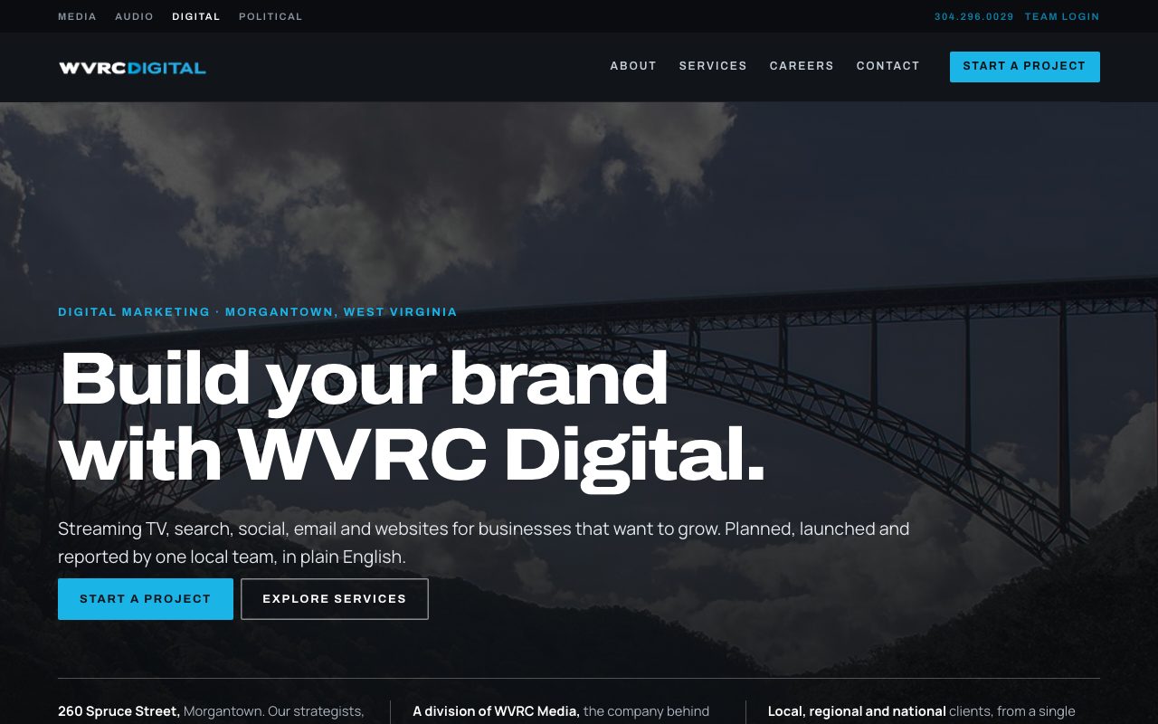 WVRC Digital — desktop