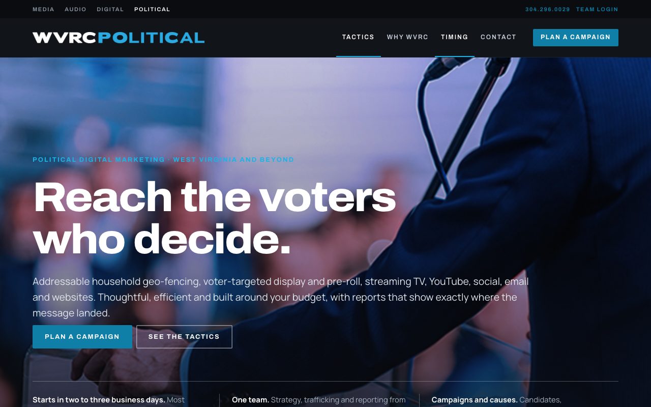 WVRC Political — desktop